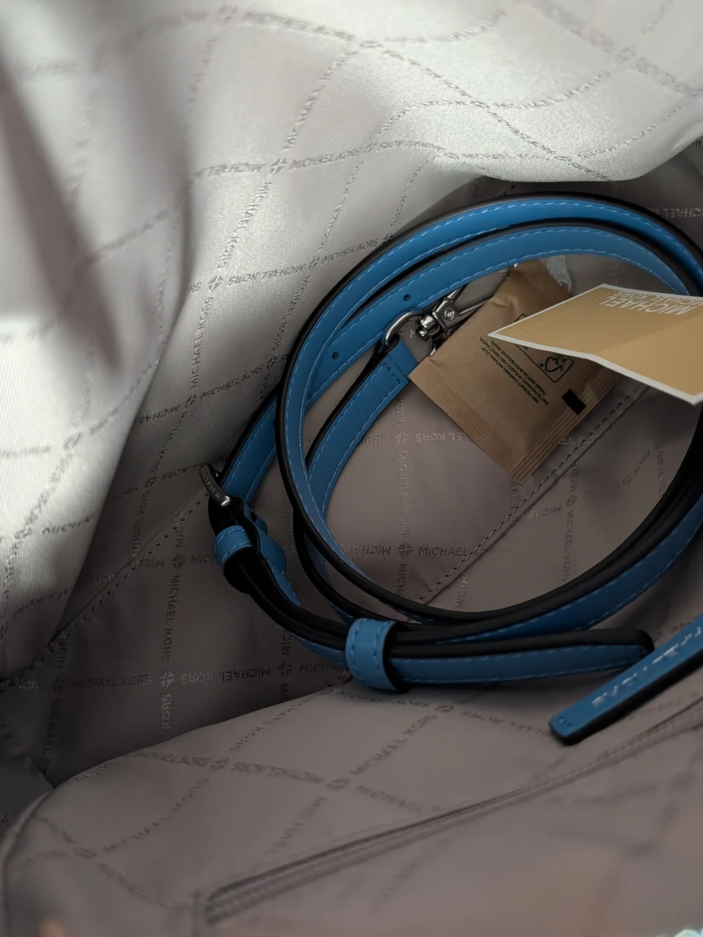 Michael Kors Travel Medium Duffle Satchel - South Pacific (NWT) - Picture 7 of 7